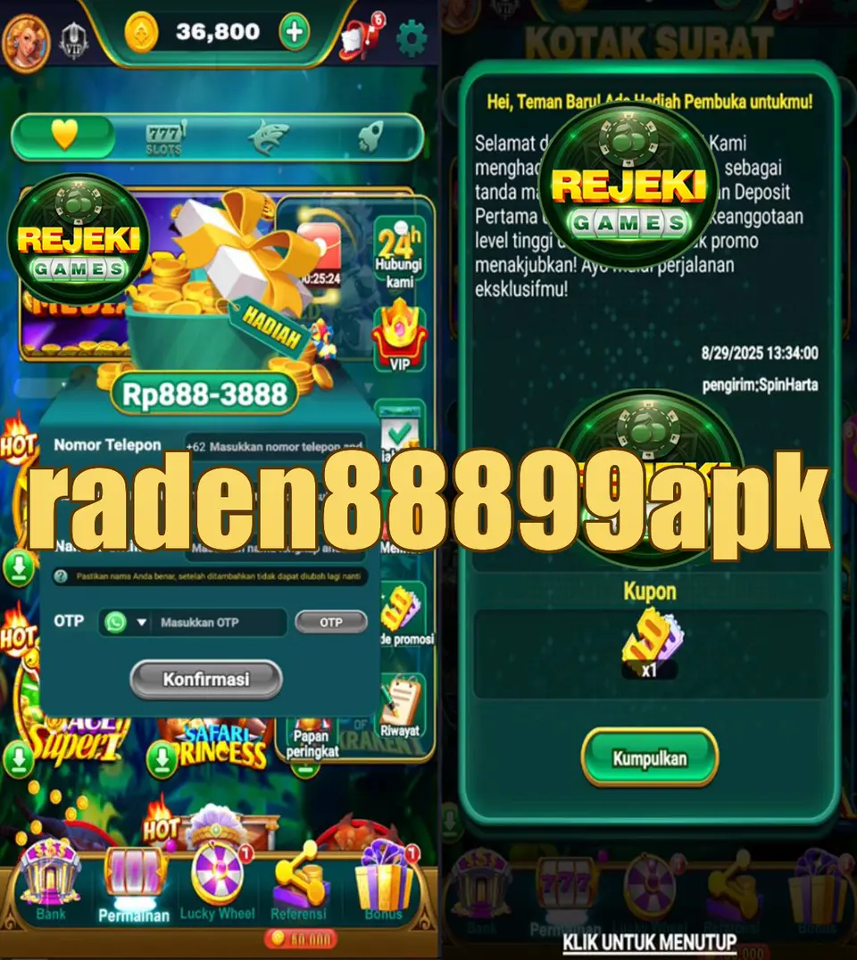 raden88899apk Tangkapan Layar Resmi APK